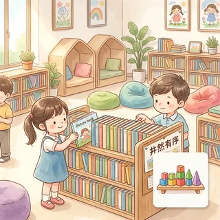 井然有序 (jǐng rán yǒu xù) — well-organized