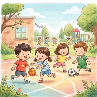 体育 (tǐ yù) — physical education
