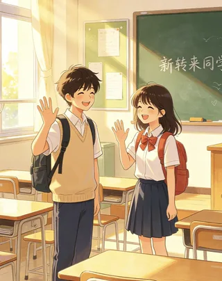 友好 (yǒu hǎo) — friendly