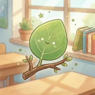 叶 (yè) — leaf