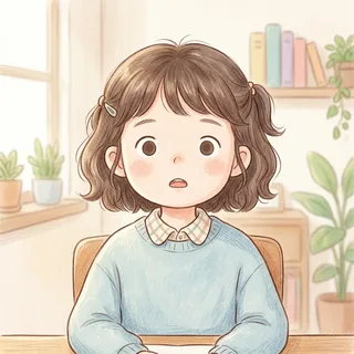 呆 (dāi) — blank; dull; stay