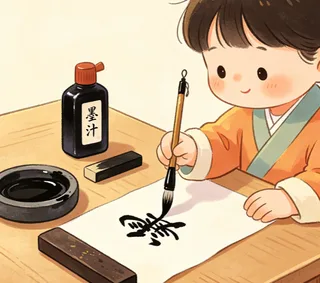 墨汁 (mò zhī) — Chinese liquid ink