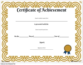 奖状 (jiǎng zhuàng) — merit award certificate