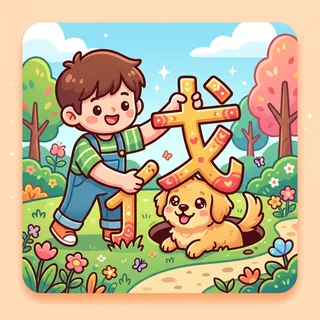 找 (zhǎo) — look for