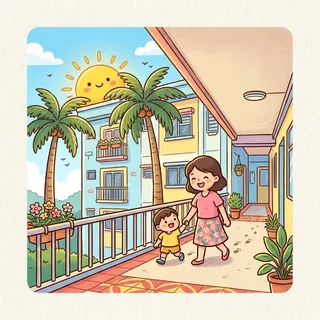 早上 (zǎo shàng) — morning