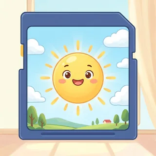 晴 (qíng) — sunny; clear weather