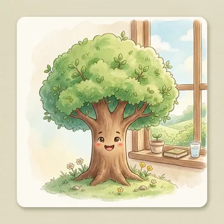 树 (shù) — tree