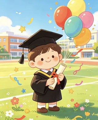 毕业 (bì yè) — graduate, graduation