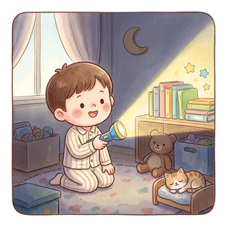 照亮 (zhào liàng) — shine