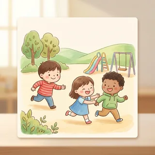 玩耍 (wán shuǎ) — play