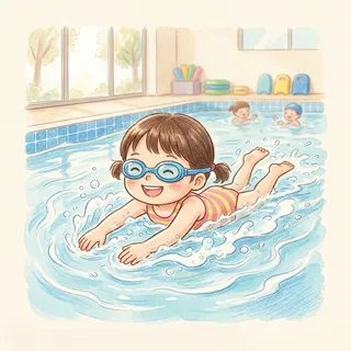 蛙泳 (wā yǒng) — breaststroke