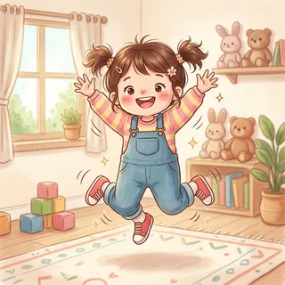 跳 (tiào) — jump